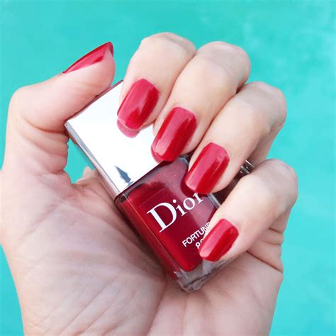 dior nails winter garden